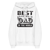 Best Dad In The World Father's Day Gift Ideas Eco Hoodie - White, Hoodies, $ 83.50, A Moment Of Now™